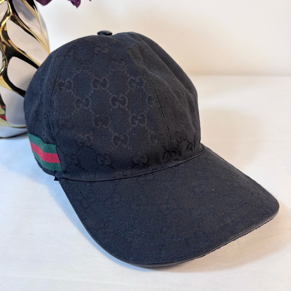 Gucci Black Baseball Hat